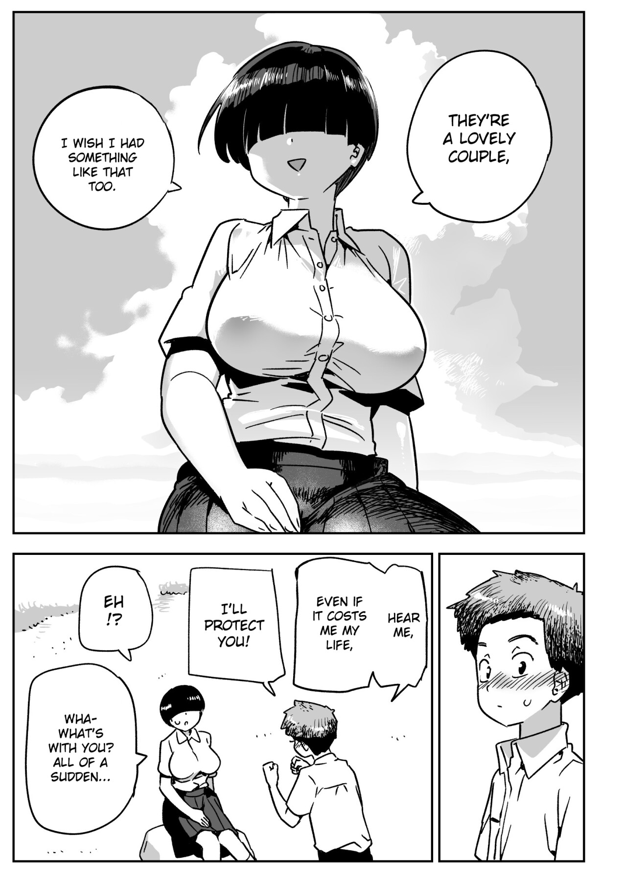 Hentai Manga Comic-Ono-san on an uninhabited island-Read-6